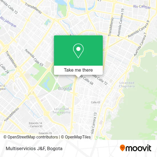 Multiservicios J&F map