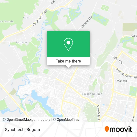 Synchtech map