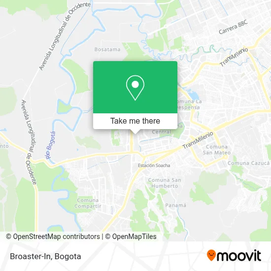 Broaster-In map