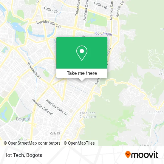Iot Tech map