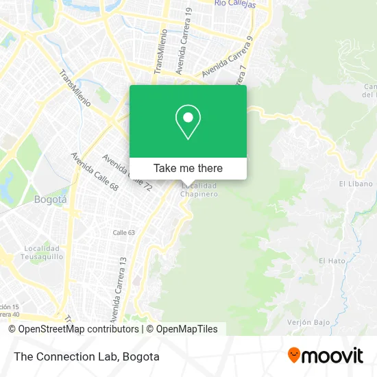 The Connection Lab map