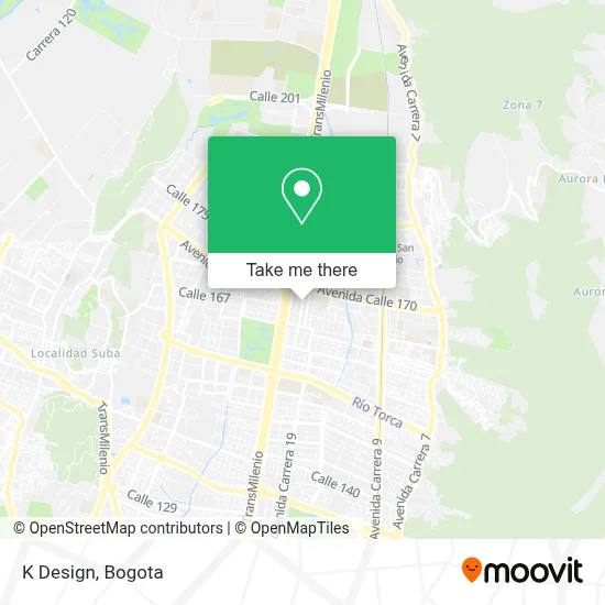 K Design map