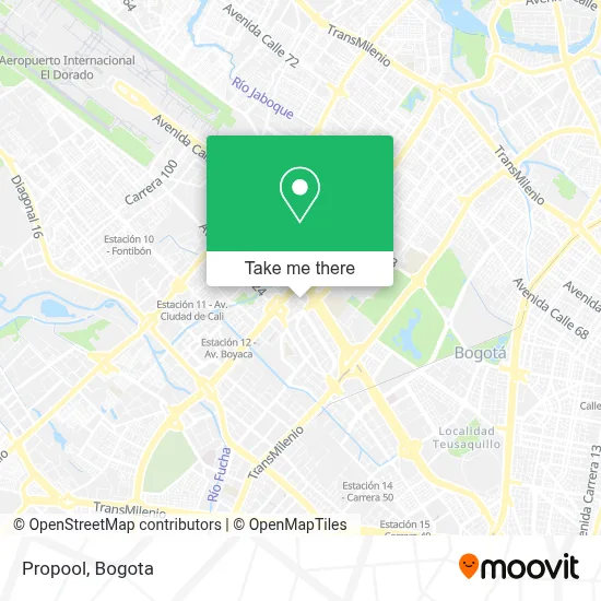 Propool map