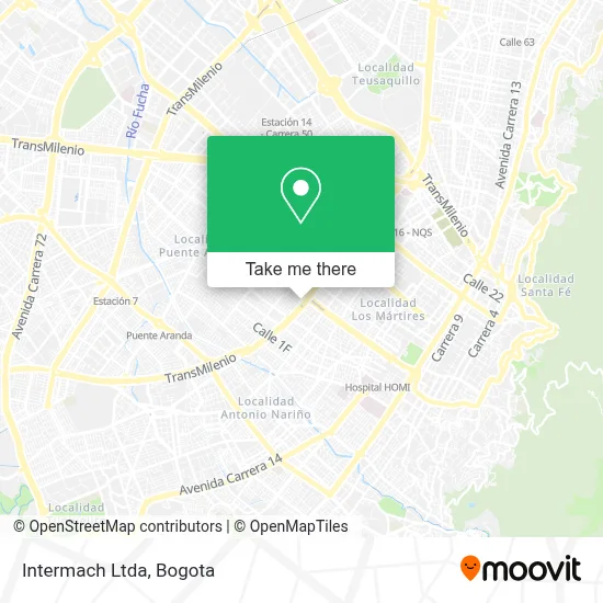 Intermach Ltda map