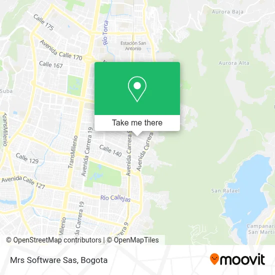 Mrs Software Sas map