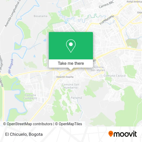 El Chicuelo map