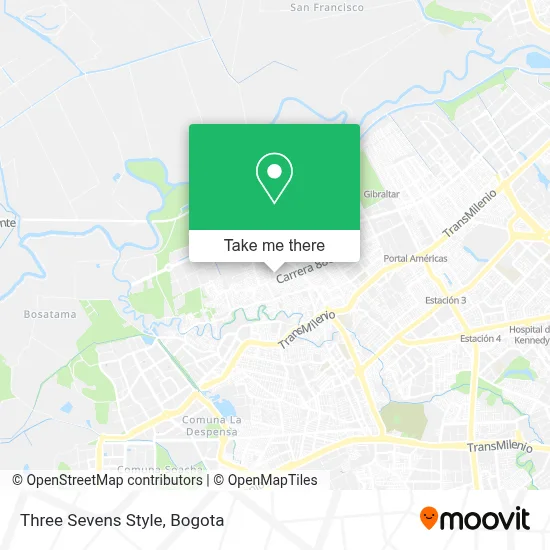 Three Sevens Style map