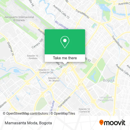 Mamasanta Moda map