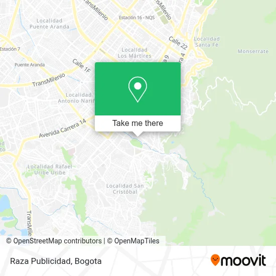 Raza Publicidad map