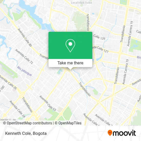 Kenneth Cole map