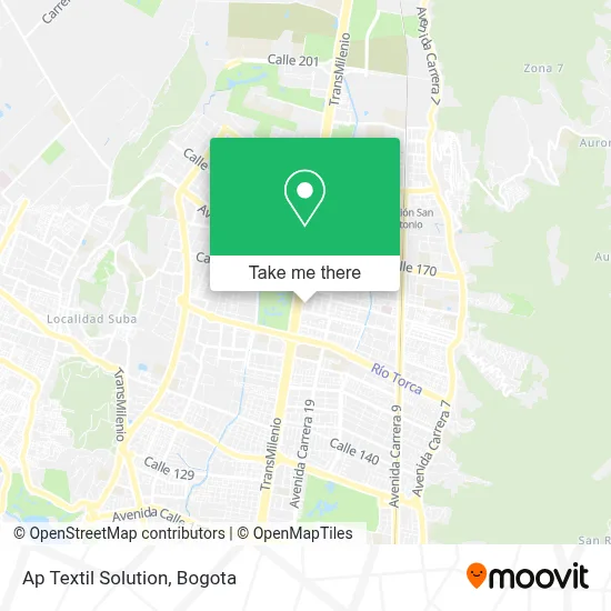 Ap Textil Solution map