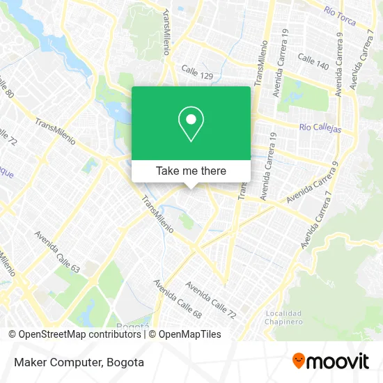 Maker Computer map