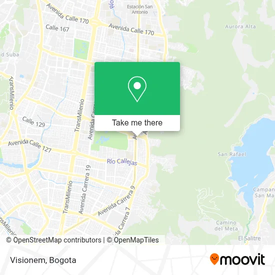 Visionem map