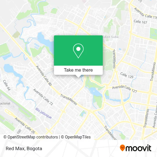 Red Max map