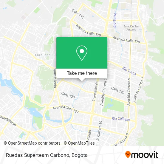 Ruedas Superteam Carbono map