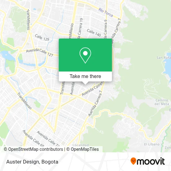 Auster Design map
