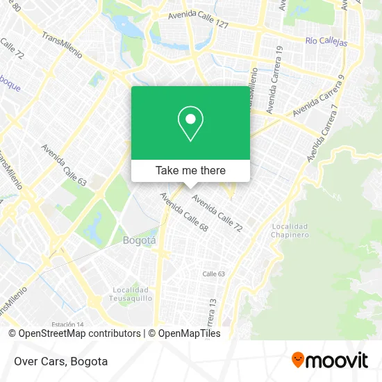 Over Cars map