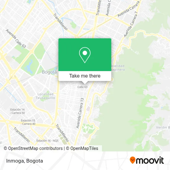 Inmoga map