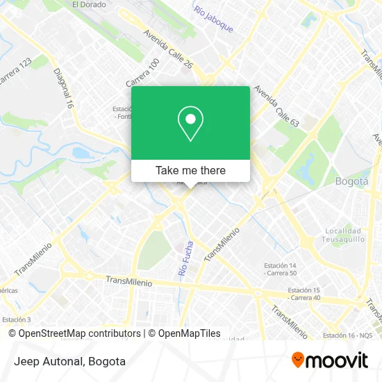Jeep Autonal map