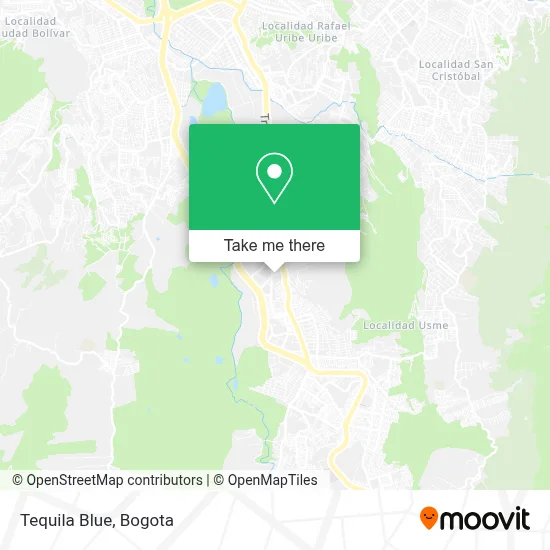 Tequila Blue map