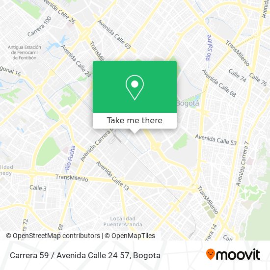 Carrera 59 / Avenida Calle 24 57 map