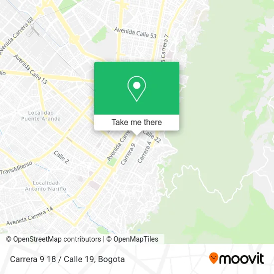 Carrera 9 18 / Calle 19 map