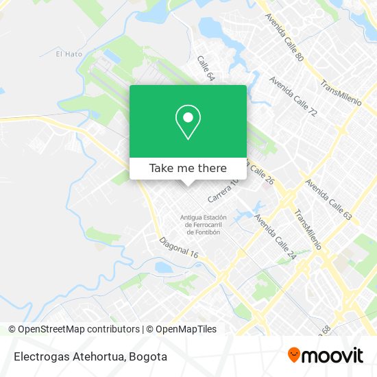 Electrogas Atehortua map