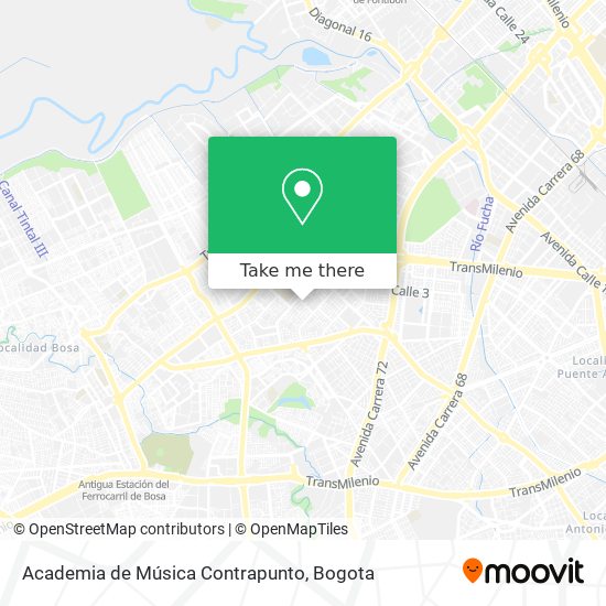 Academia de Música Contrapunto map
