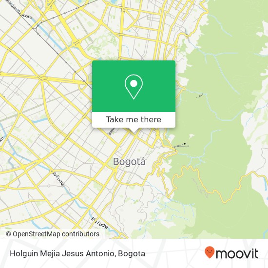 Holguin Mejia Jesus Antonio map