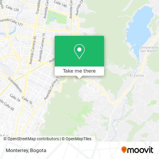 Monterrey map