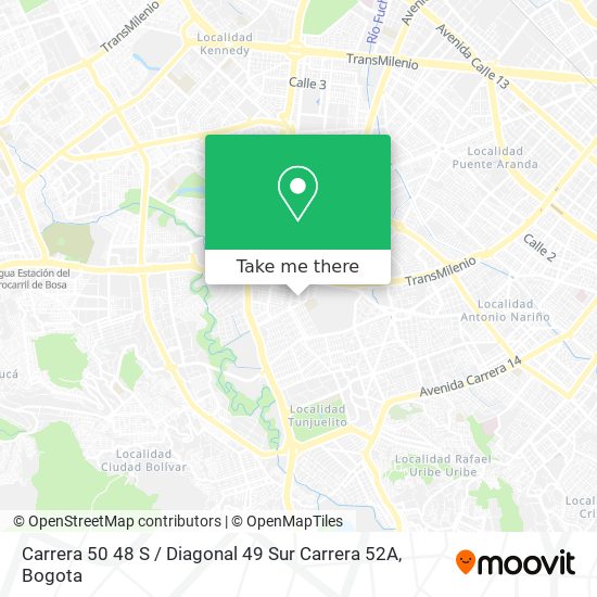 Carrera 50 48 S / Diagonal 49 Sur Carrera 52A map