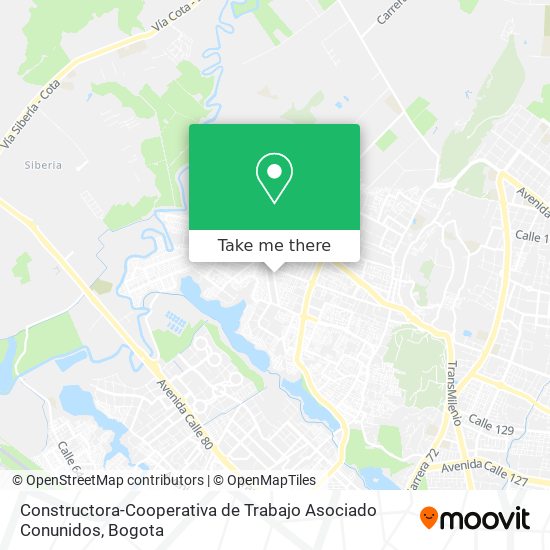 Constructora-Cooperativa de Trabajo Asociado Conunidos map