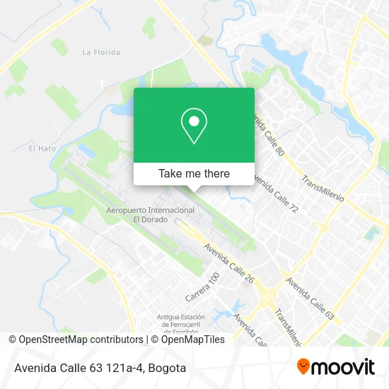 Mapa de Avenida Calle 63 121a-4