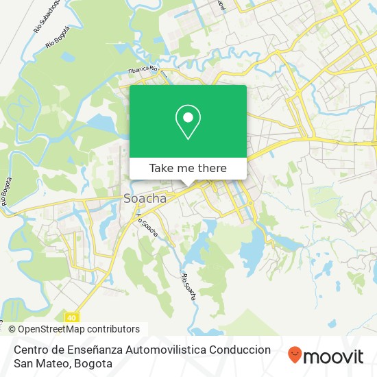 Mapa de Centro de Enseñanza Automovilistica Conduccion San Mateo