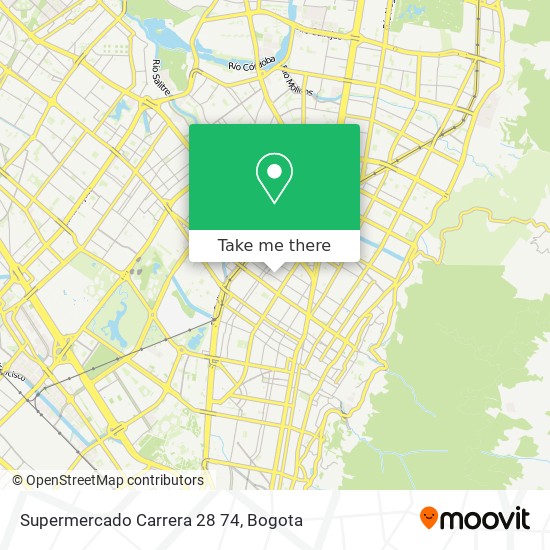 Supermercado Carrera 28 74 map