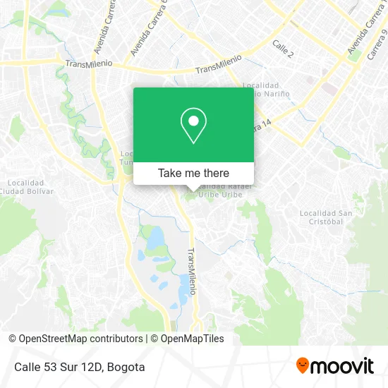 Calle 53 Sur 12D map