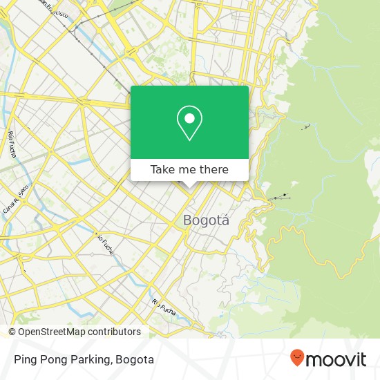 Ping Pong Parking map