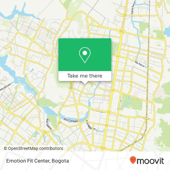 Emotion Fit Center map