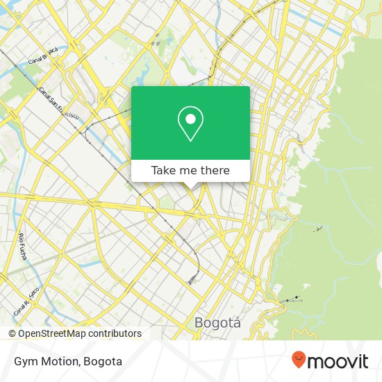 Gym Motion map