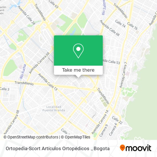 Ortopedia-Scort Artículos Ortopédicos . map