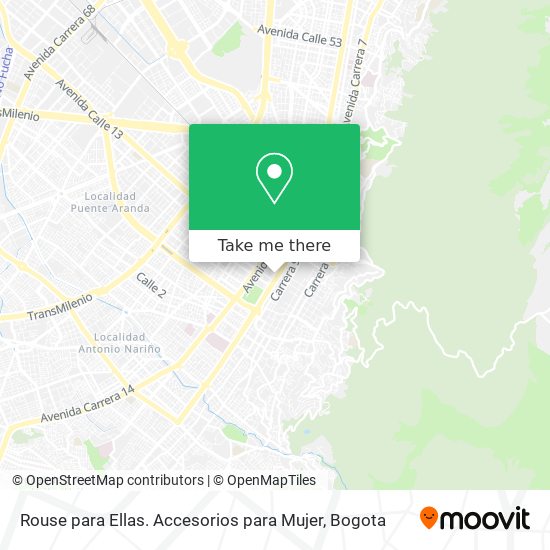 Rouse para Ellas. Accesorios para Mujer map