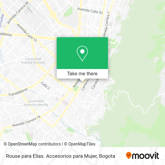 Rouse para Ellas. Accesorios para Mujer map