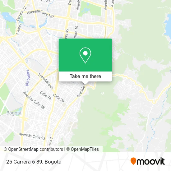 25 Carrera 6 89 map