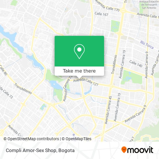 Compli Amor-Sex Shop map