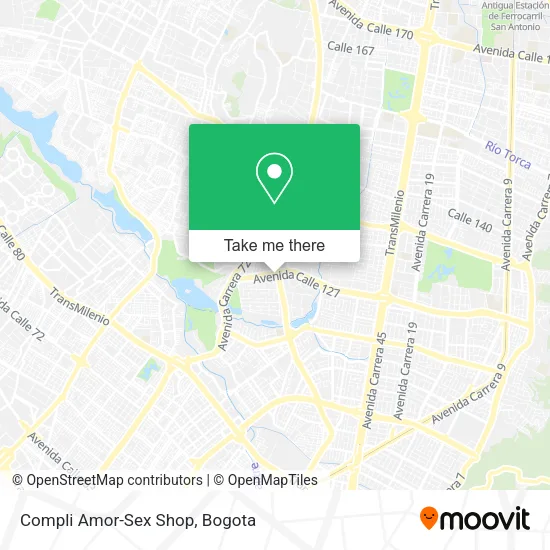 Compli Amor-Sex Shop map
