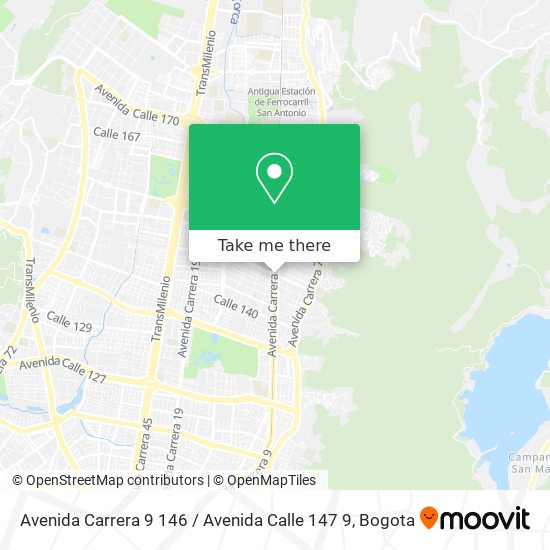 Avenida Carrera 9 146 / Avenida Calle 147 9 map