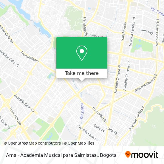 Mapa de Ams - Academia Musical para Salmistas.