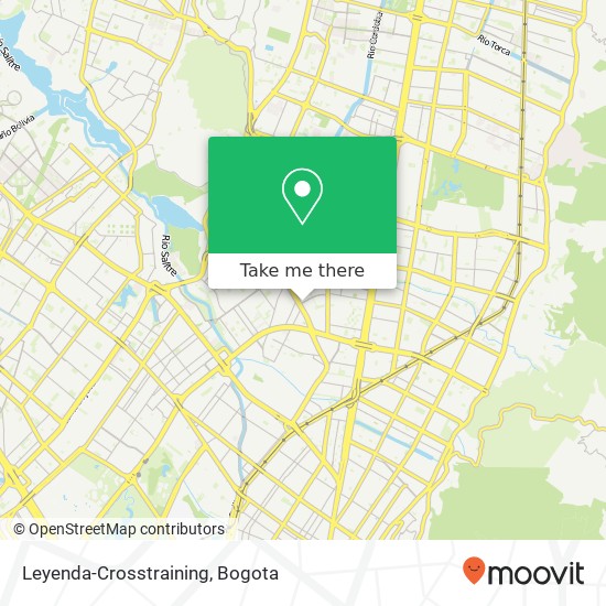 Leyenda-Crosstraining map