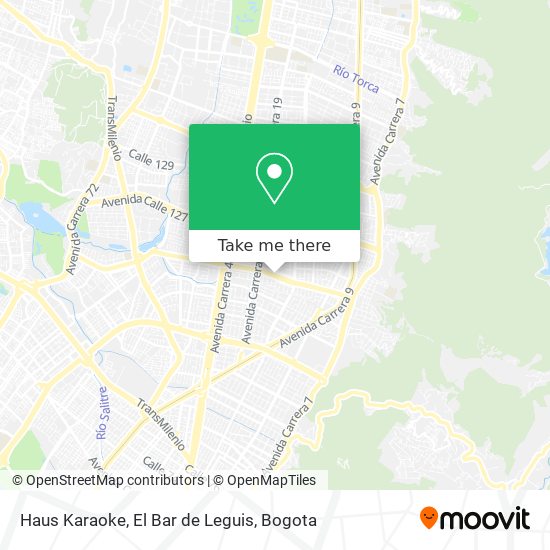 Mapa de Haus Karaoke, El Bar de Leguis