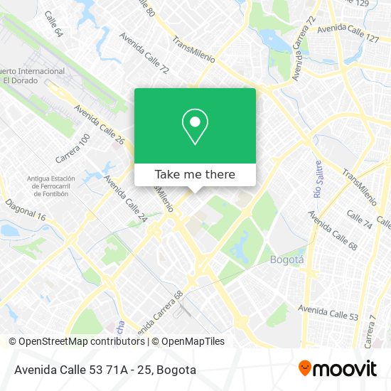Avenida Calle 53 71A - 25 map